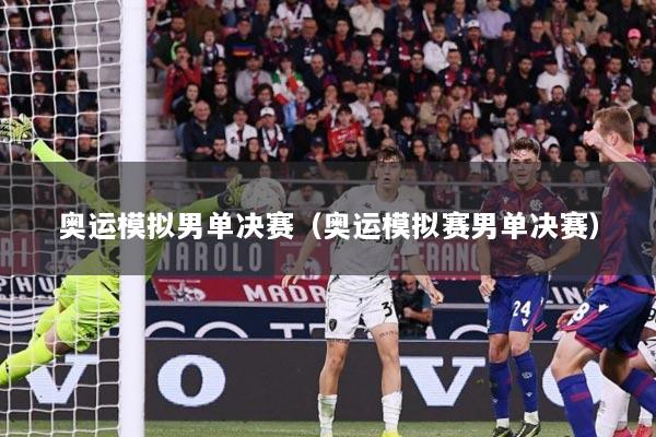 奥运模拟男单决赛（奥运模拟赛男单决赛）